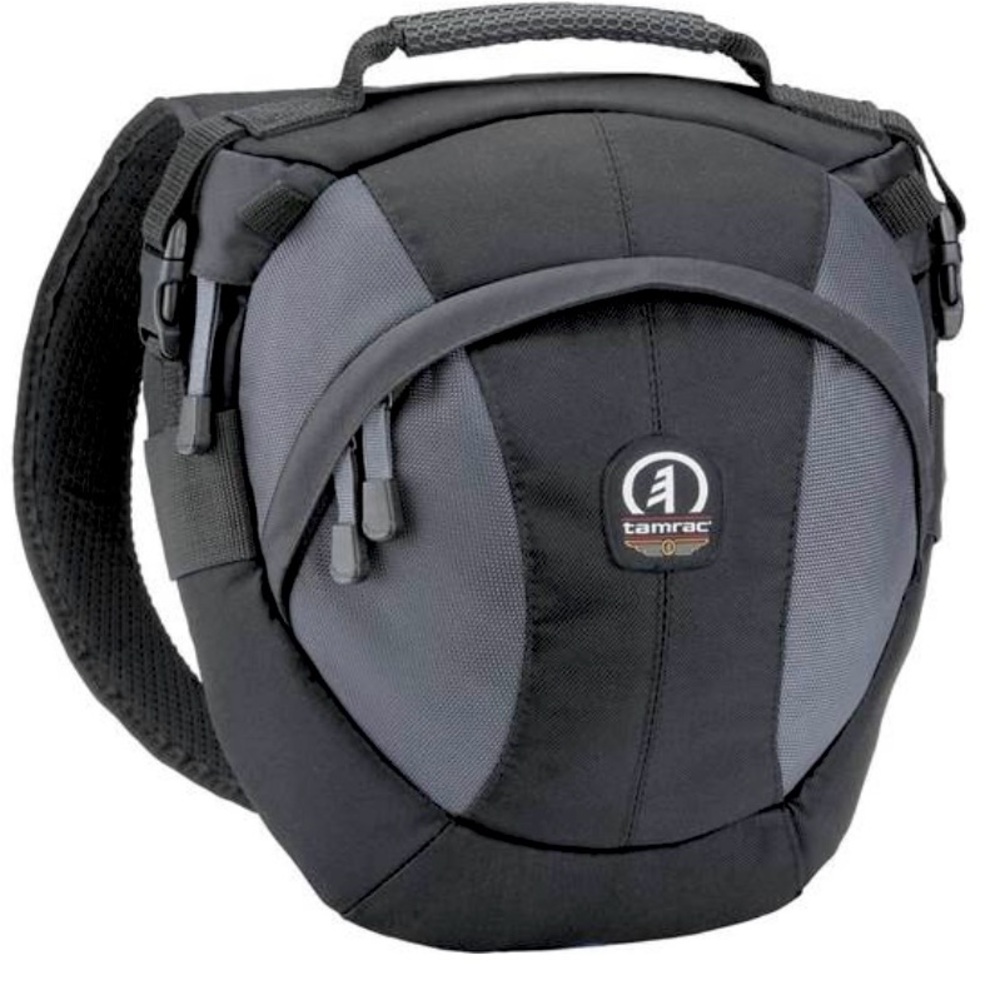 Tamrac Black and Gray Camera Bag SLING carry or CROSSBODY #photography #carryon